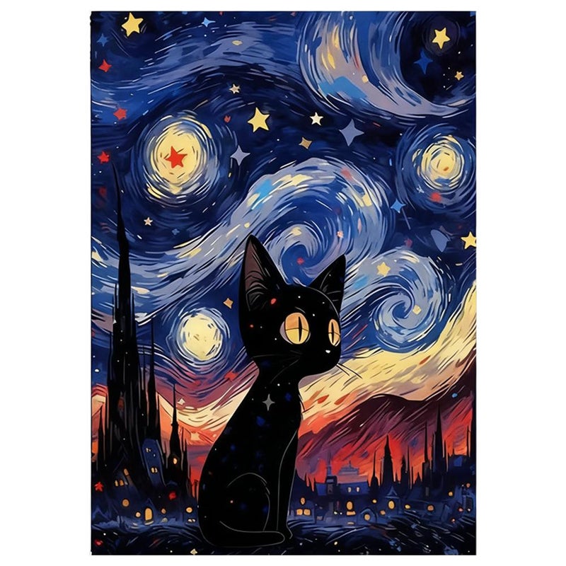 Diamond painting, full diamond animal DIY, diamond embroidery ornaments, living room and bedroom decorative paintings, cross-border exclusive factory wholesale. - Image 1